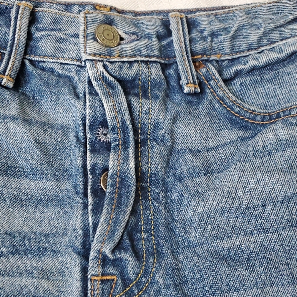 GRLFRND Vintage Wash Short Short  Jean Shorts - Picture 3 of 11